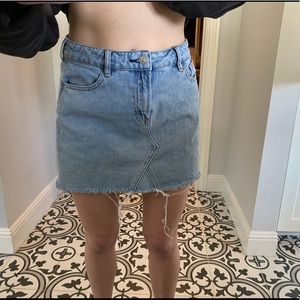 Pacsun Jean Skirt